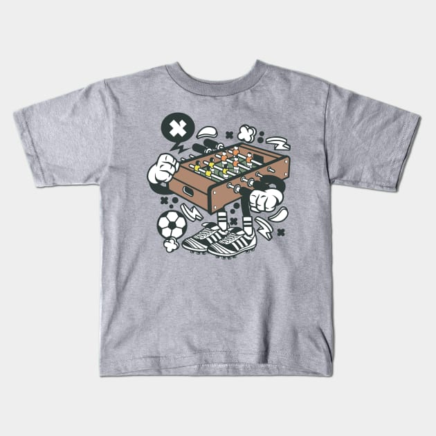 Let's play the kicker Kids T-Shirt by Superfunky